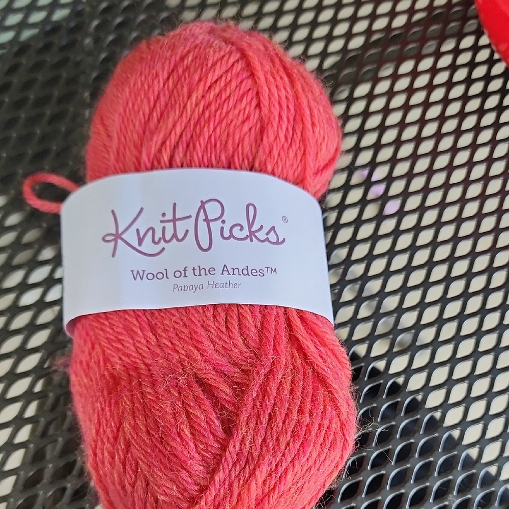Wool of the Andes Yarn - Papaya Heather